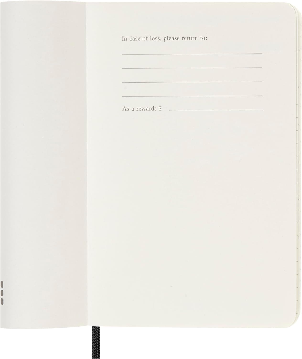 Moleskine Monthly Planner, 12-Month Agenda 2025, Soft Cover and Elastic Closure, Black Color, Pocket Format 9x14 cm