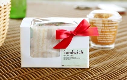 Sandwich Box Container Take Out DIY Picnic 10pk