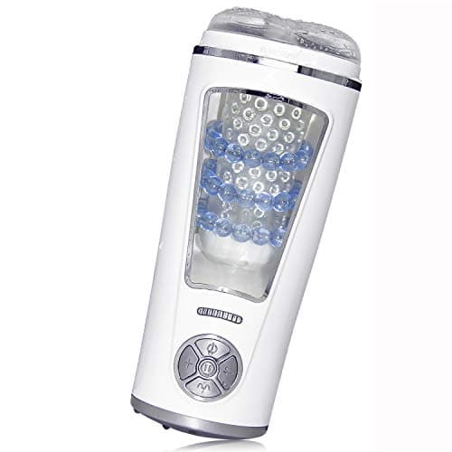 Automatic Electronic Male's Massage Cup Intelligent Sucking & Rotating 7 Speed Male Automatic Piston Cup for Husband Male Couples Men Toys