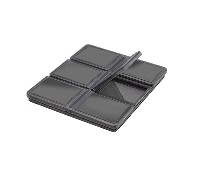 Acuvar 12 Slot SD/SDHC Memory Card Hard Plastic Case – Durable ABS Portable SD Card Storage Box Organizer, Protective Hard Shell SD Card Carrying Case for Photographers, Anti-Shock & Waterproof