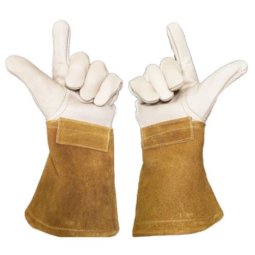 Professional Thorn Proof Lemon Picking Gloves - Thorn Resistant Leather Gloves With Gauntlet Cuff Inc. (10)