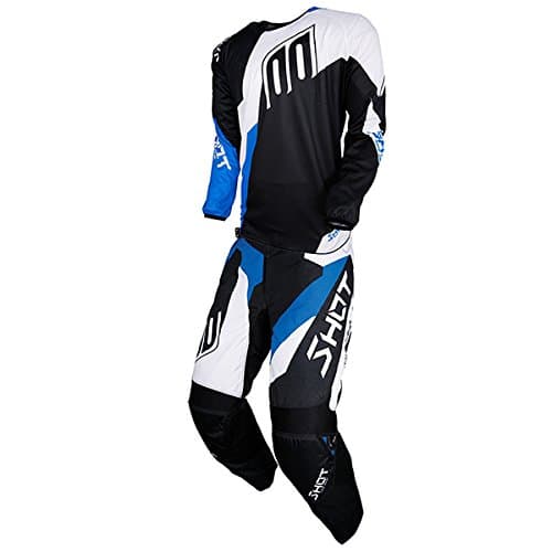 Shot Race Gear Devo Alert Blue & Black Jersey/ Pant Combo - Size SMALL/ 30W