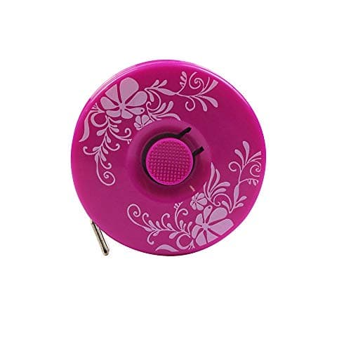 Tape Measure for Body, Measuring Tape for Body Sewing Tailor Fabric Measurements Tape, Retractable Purple Tape Measure, Dual Sided Centimeter
