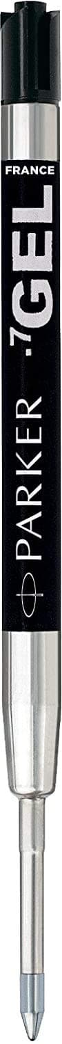 Parker Gel Rollerball Refill for Roller Ball Pens Medium Point Black Ink 4-Total refills