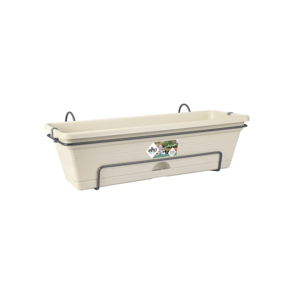 Elho 5000015145306 "Green Basics - Allin1" Flower Basket, White, 50 x 20 x 15 cm