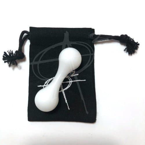 AroundSquare Knucklebone Skill Toy - Begleri - (White)