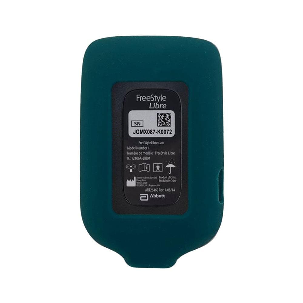 Sugar Medical Soft Silicone Cover Compatible with Libre and Libre II. Case Protects Your Libre/Libre 2 Reader. (Teal)
