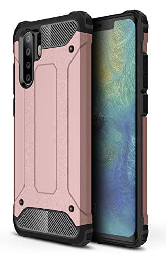 taiaiping Armor Series for Huawei P30 Pro, Full Body Defender Phone Case Cover Huawei P30 Pro (Rose Gold)