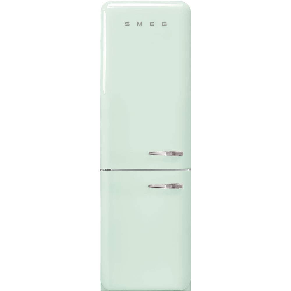Smeg FAB32 Retro Refrigerator – 50s Style Fridge with Bottom Freezer, No-Frost, LED Display & Lighting, LifePlus Zone, Multi-Airflow – 12.2 cu ft – Pastel Green - Made in Italy