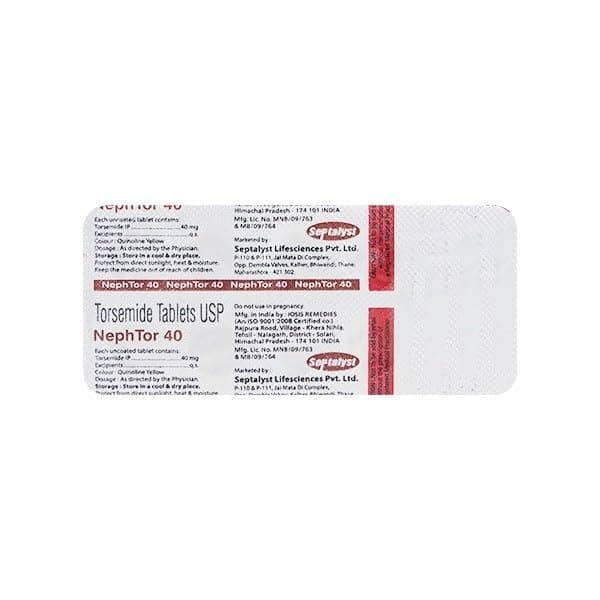 Nephtor 40mg - Strip of 10 Tablets