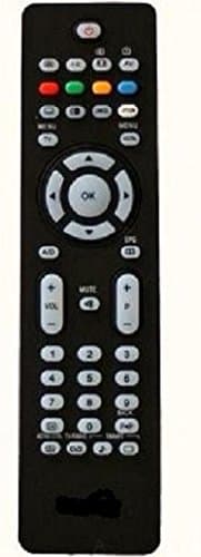 BC Electronics Replacement TV Remote Control for Philips 37PFL3512D/12 37PFL5522D/05 37PFL5522D/12 37PFL5522D 37PFL7662D 37PFL7662D/05 37PFL7662D/12