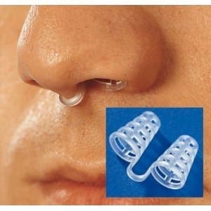 Tevigo Snore Stopper made in Germany (Set of 2), stop snoring,improves air supply, anti-snoring pin, nasal spiral natural