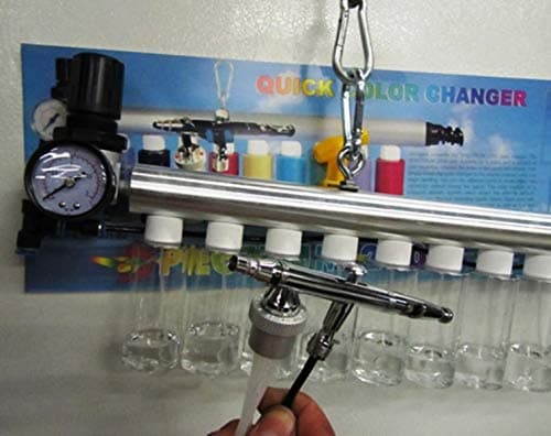 Silentaire Spectrum 2012 Quick Color Changer with Integrated Airbrush