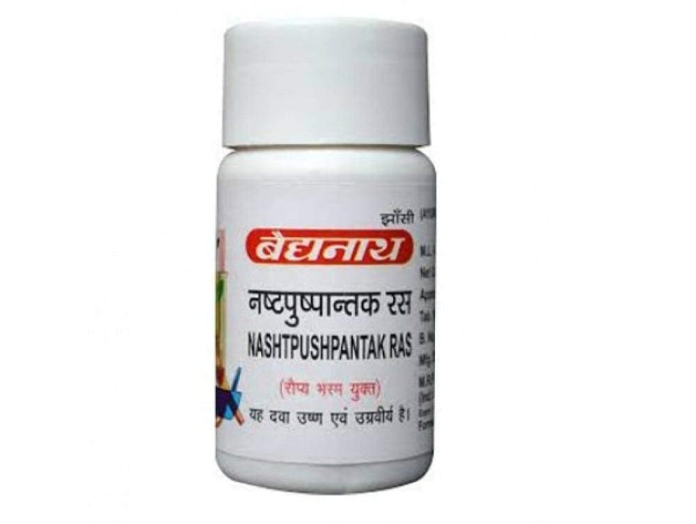 Baidyanath Jhansi Nashtpushpantak Ras, 80 Tablets