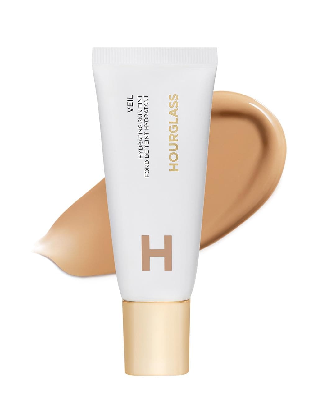 Veil Hydrating Skin Tint, Dewy Tinted Moisturizer, Makeup and Skincare Benefits, Lightweight, Buildable Coverage, Vegan, Cruelty-Free Hourglass Skin Tint for Radiant, Natural Glow