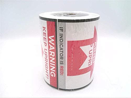 SHOCKWATCH 26102 TILTWATCH XTR Companion Labels (200 Labels/ROLL) - Size: 5.75" X 8.75"