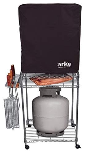 ARKE Grill Gas Grill Cover Protective Cover for 5 Skewer Grill Water Resistant