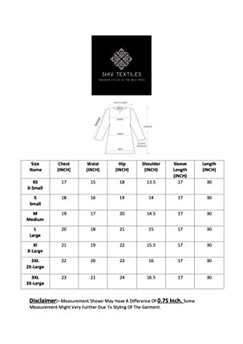 Shiv Textiles Rayon Fabric Printed Round Neck Short Kurtis for Women Top Dresses Kurti for Ladies & Girls Kurtis