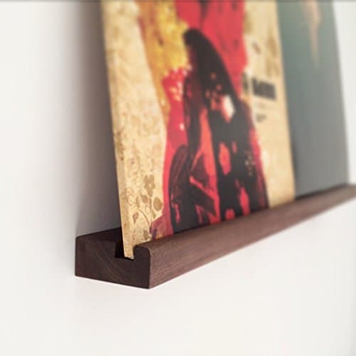 Nicole David: Record Shelf - Single/Walnut