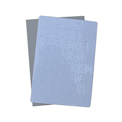 Techtongda 10pcs Blank Sublimation A5 Jigsaw Puzzle Heat Press Transfer DIY Crafts