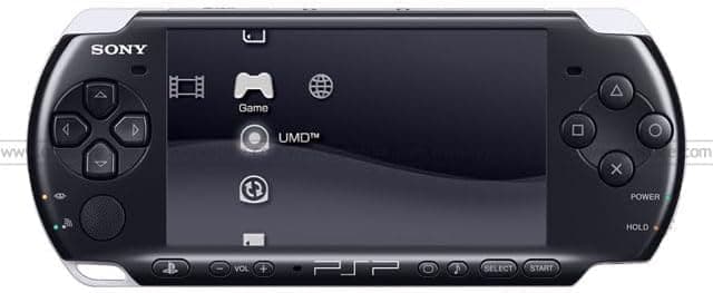 XTRIZ PSP 3006 Handheld Gaming Console, 46 Pre-installed Games, Memory Card Included (BLACK)