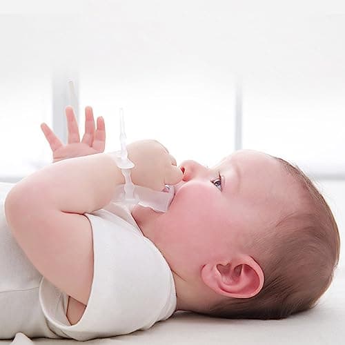 Thumb Sucking Stop - Thumb guard for thumb sucking kids-Adjustable Thumb Guard for Thumb Sucking Silicone Thumb Sucking Treatment Kit for 3-36 Months Baby, Maximum for 1.95”-1.5" Wide Wrist