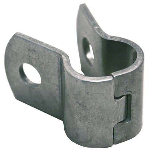 Stainless 2 pc Dovetail Clamp For Truck Mirrors, 3/4"