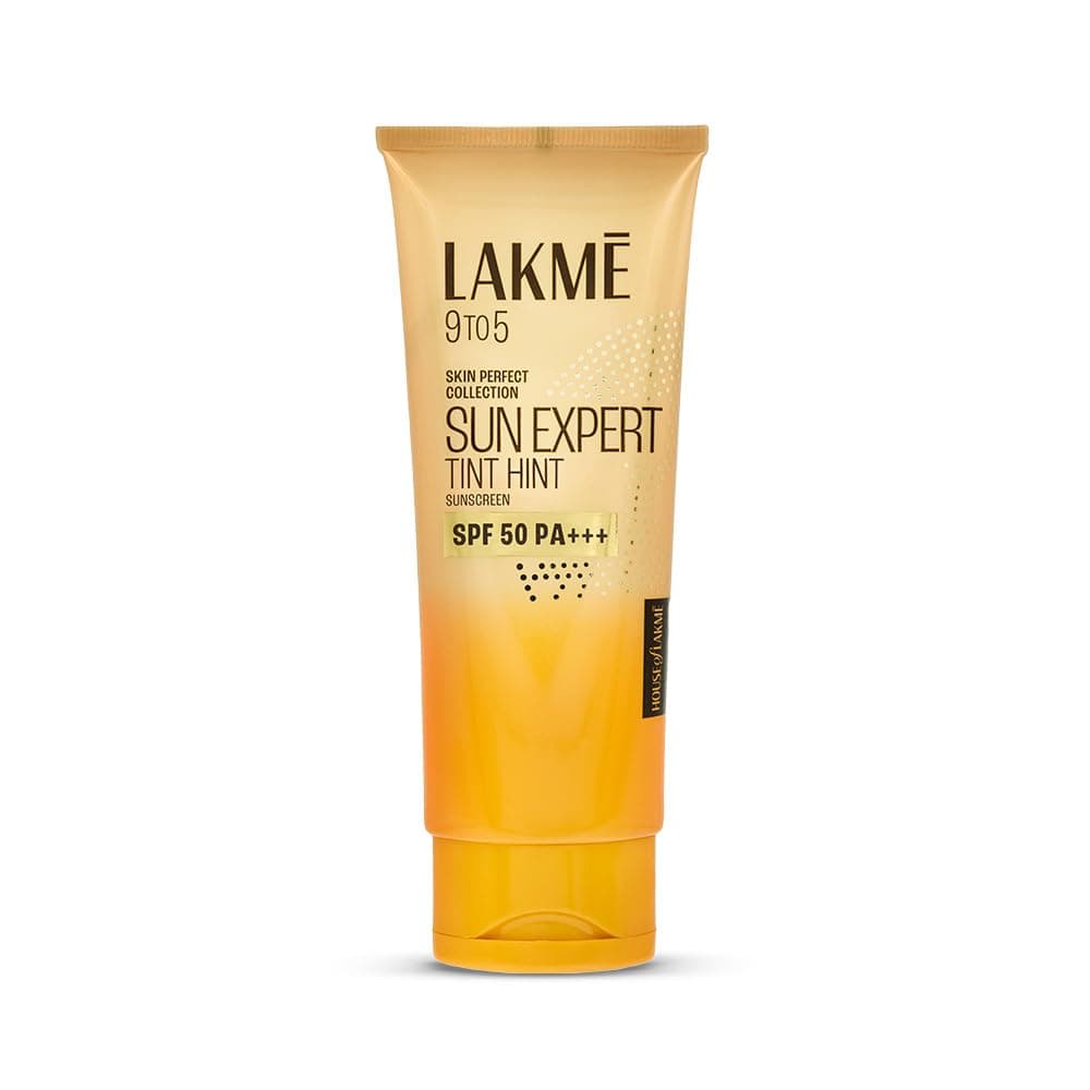 Lakme Sun Expert Tinted Sunscreen SPF 50 PA +++ | Broad spectrum UVA/B protection | Blue light protection | No White Cast | for all dry, oily, normal skin| Matte Finish | 50 ml