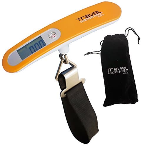 Portable Digital Luggage Scale + FREE PROTECTIVE POUCH - 8 COLORS | Up to 110 lbs/ 50kg