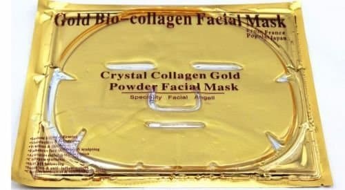 15 X Collagen Masks Crystal Gold Collagen Face Facial Mask Bio Powder Anti Wrinkle Moisture Premium Skin Care Patch Pad with Lavender Essential Oil Collagen Haluronic acid