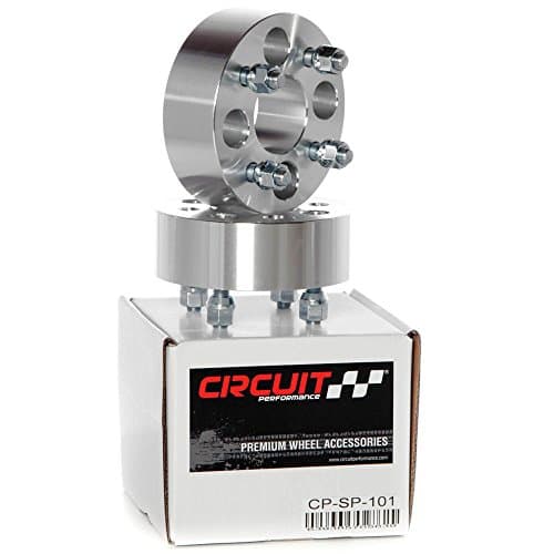 Pair of Circuit Performance 2.0" EZ Go Ezgo Club Car Golf Cart Aluminum Wheel Spacers 4x4 E-Z-GO NG+