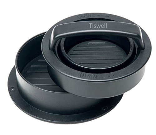 Tiswell Non-Stick Hamburger Press Burger Making Tool for BBQ (Double)