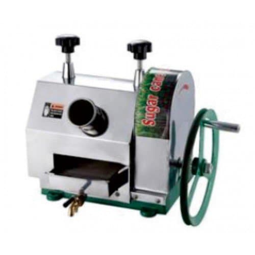 Sugar Cane Presser ET-250A,Manual Sugar Cane Juicer,Extraction Rate Sugar Cane Press Extractor Stainless Steel Shell and Inside Rollers,+ SUGAR CANE POSTER