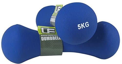 UFE Gym Workout Neoprene Covered Aerobic Exercise & Fitness Dumbbells Pair
