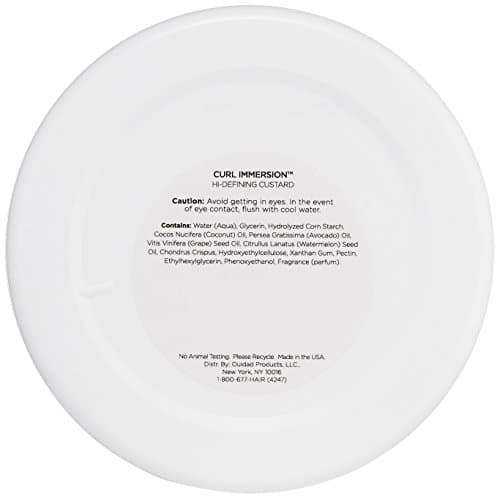 OUIDAD Curl Immersion Hi-Defining Custard, 8 Fl oz