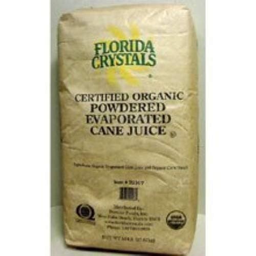 Florida Crystals Inc Organic Powdered Evaporated Cane Juice, 50 lb - 1 each