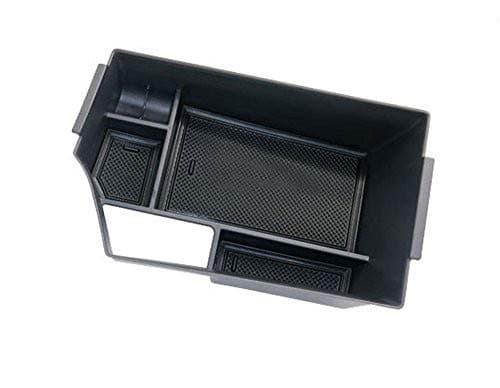 Salusy Center Console Armrest Storage Box Insert Organizer Tray Compatible for Infiniti QX50 SUV 2019