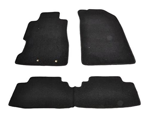 FIT FOR 2001-2005 HONDA CIVIC 2 / 4 DOOR & Si HATCHBACK FLOOR MATS CARPET (BLACK)