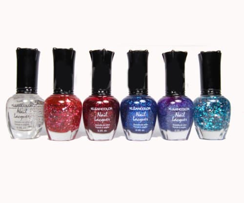 Kleancolor - 6 Awesome Nail Lacquers - Set 16