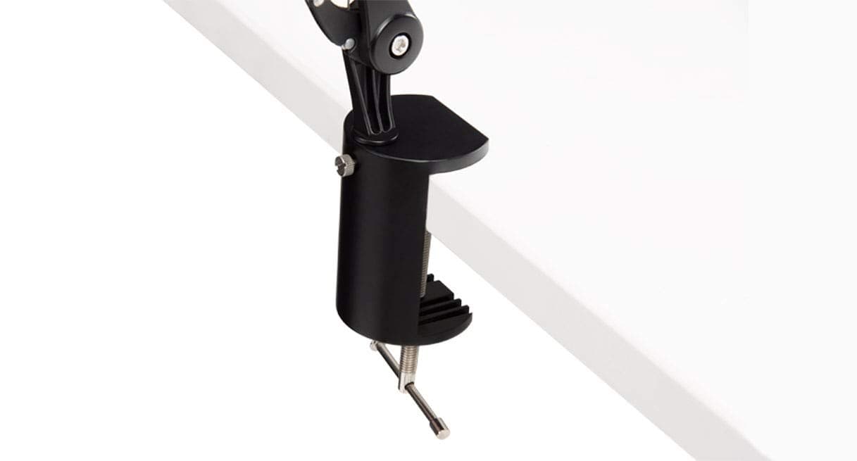 E7 LED Desk Lamp with Clamp (Black) by Uplift Desk