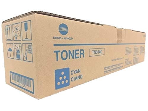 Konica Minolta TN-314 Cyan 20000 Page Yield Toner Cartridge for C353 C353P A0D7431