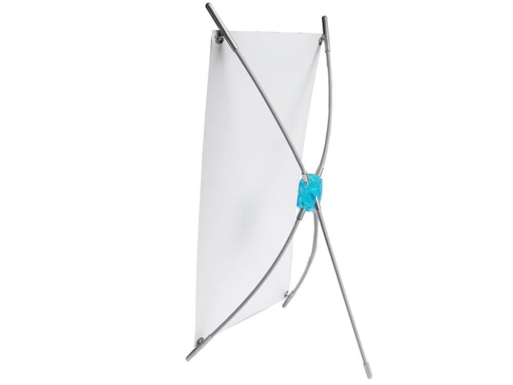 X Banner Stand Mini A4 Trade Show Display Countertop