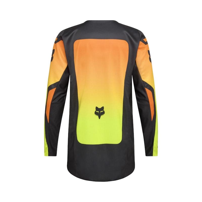 Fox Racing Men's 180 Shield Motocross Dirt Bike Jersey, Fluorescent Yellow, Large