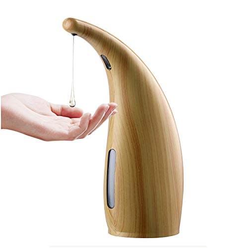 PAOPOW Automatic Soap Dispenser, Touchless Soap Dispenser, 300ml Automatic Hands-Free Soap Dispenser, IP67 Deep Waterproof Dish Liquid Infrared Sensor Soap Dispenser