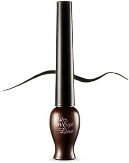 ETUDE OH M'EYE LINE liquid eyeliner - Brown, Intense Precision Liquid Eyeliner, Vivid, Deep Color, Smudge Proof, Long Lasting, Korean Makeup, Kbeauty, Perfect for Gift