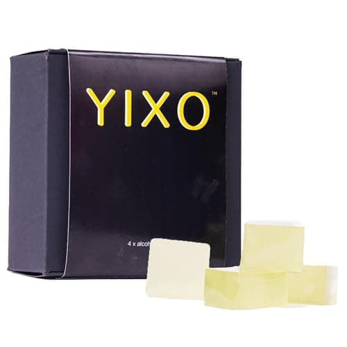 YIXO | Mojito Jelly Shot/Jello Shot | 16.7% ABV | UK's First Alcohol Bites | Ideal for Sharing, Gifting, and Celebrations | Perfect for Parties, Weddings, and Events | 4 x 32g