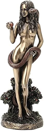 Eve in The Garden of Eden (Cold Cast Bronze Statue 24 cm/9.4 inches)