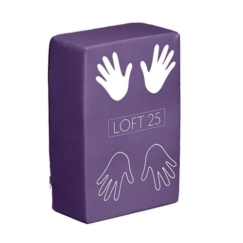 Loft 25® Gymnastics Training 'Madelyn' Purple Handstand Cartwheel Foam Block