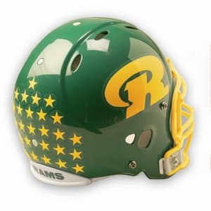 Set of 1" Award Decal Star 25/set - Football