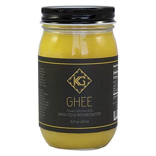 Organic & Grass Fed Ghee - Made from Pasture Raised Butter Whole 30 Low Carb & Keto Friendly Premium Pastry Grade